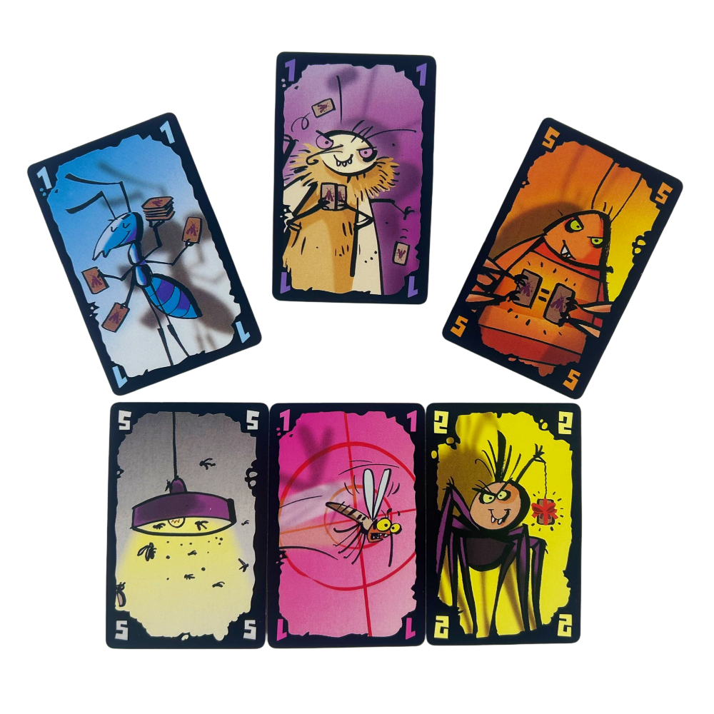 Party Games Juego - Polilla Tramposa Español Playing Card Game