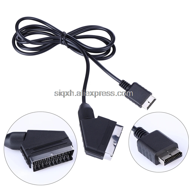 Party Games Playstation - 10Pcs/lot 1.8M 180cm RGB Scart Cable