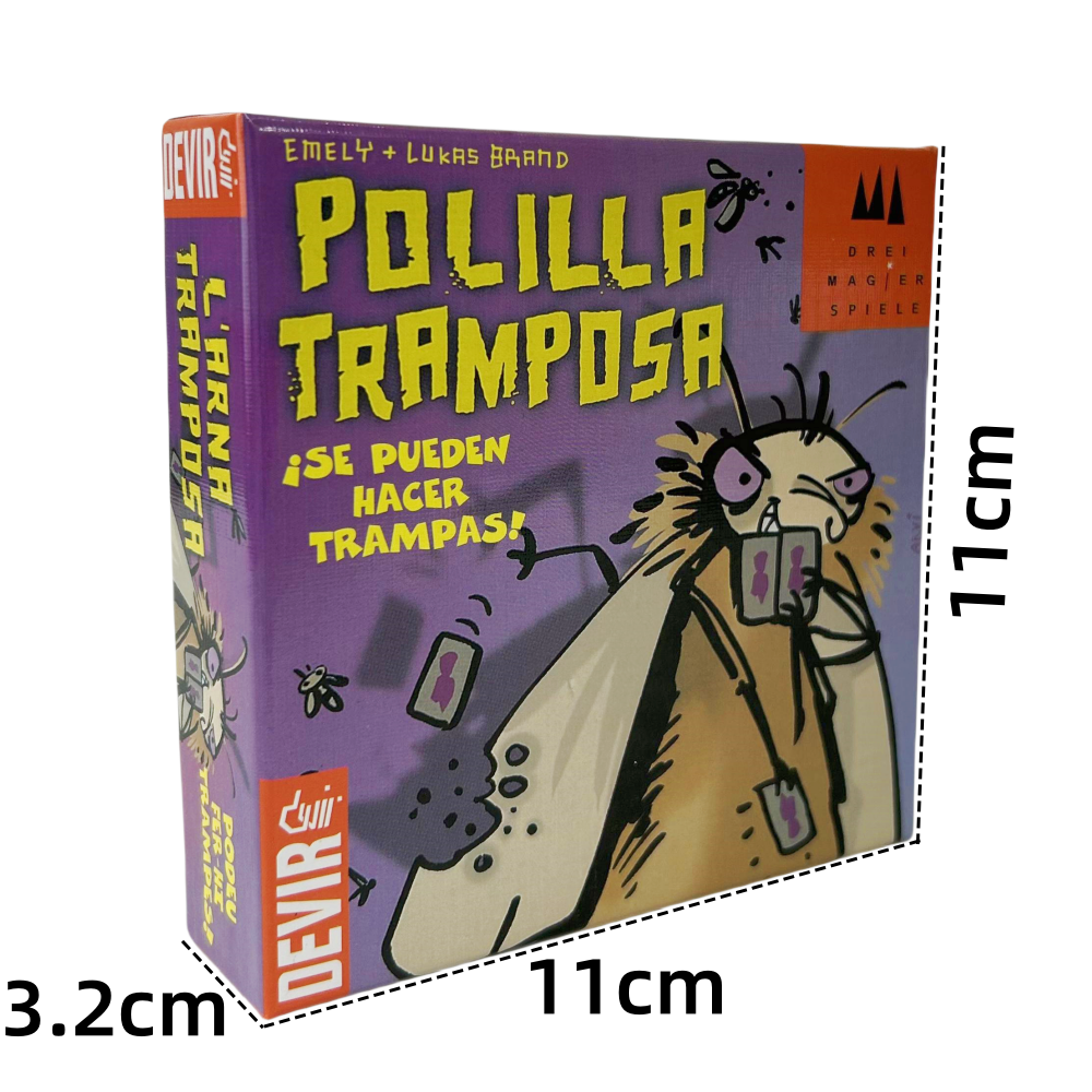 Polilla Tramposa Español Playi - Party Games Juego avaliação e preço