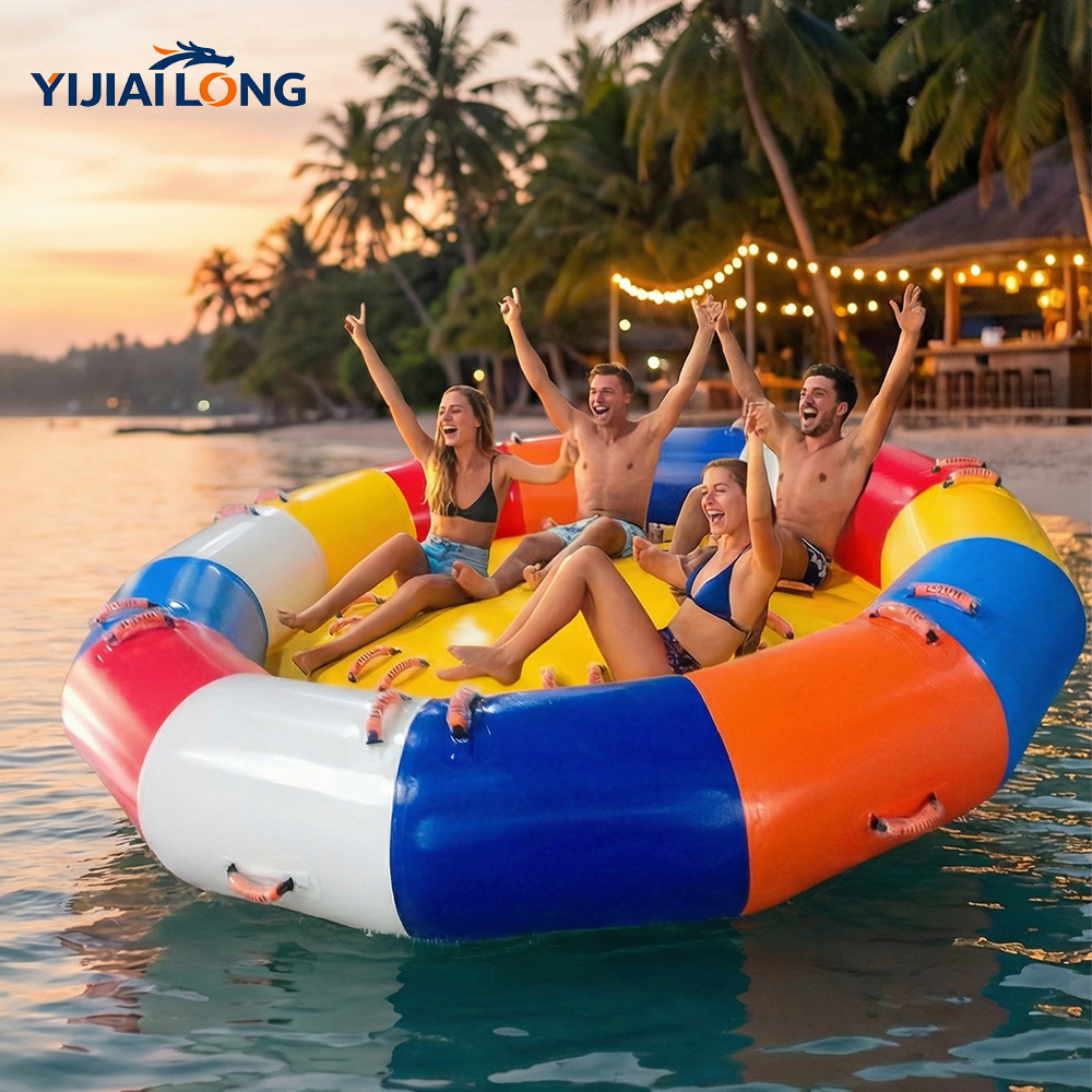 10FT Inflatable Disco Boat Spi - Party Games For Large Groups avaliação e preço