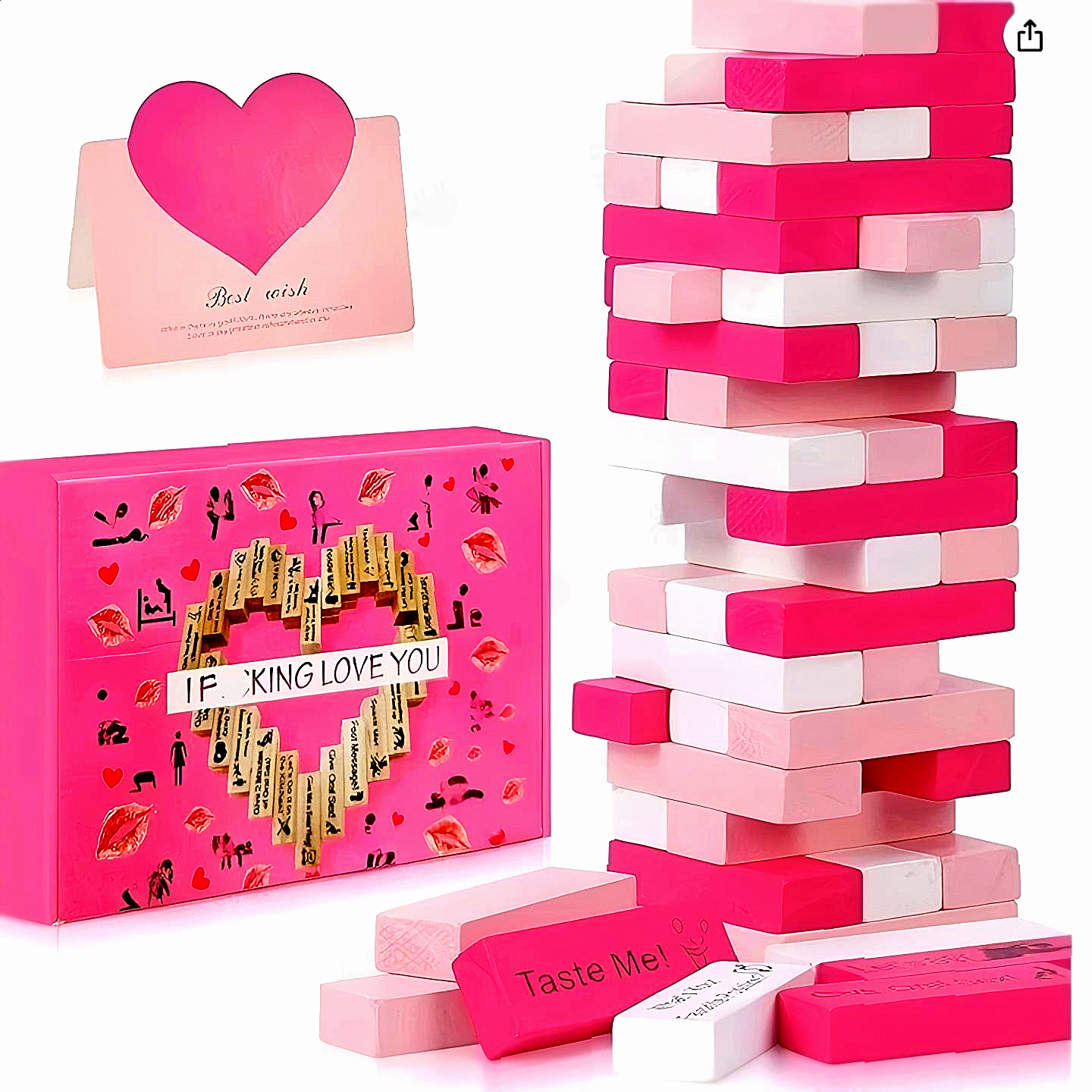 Block Tower Game For Couple Ac - Party Games Ideas For Adults avaliação e preço