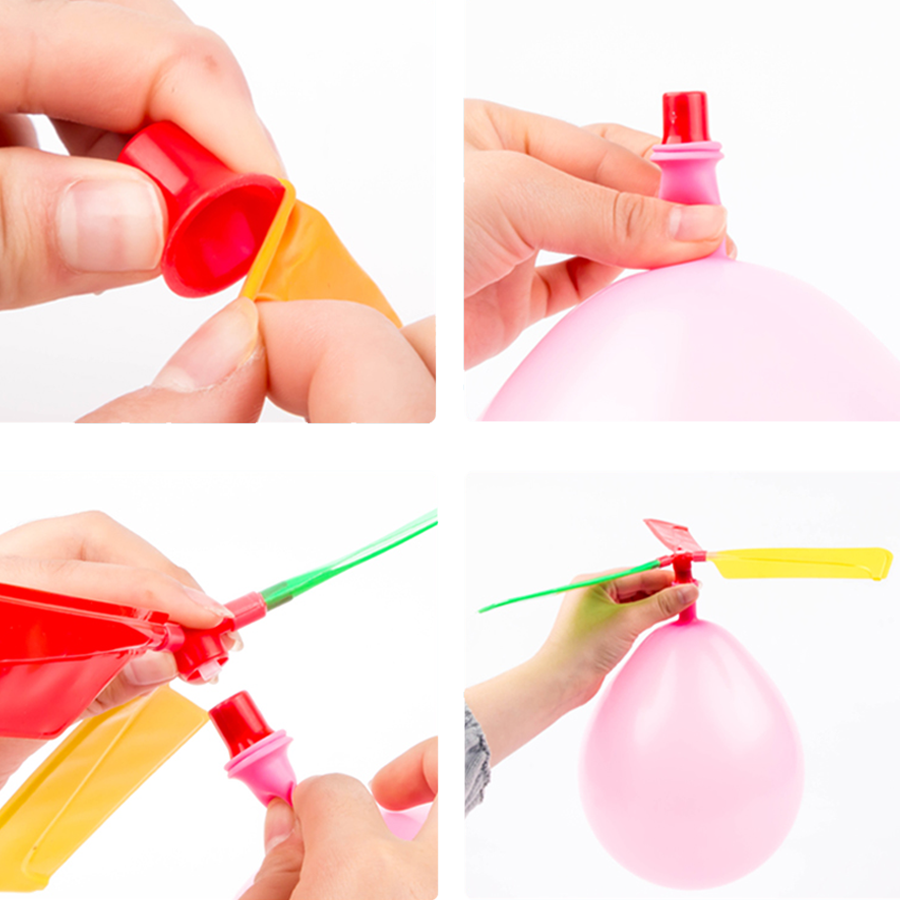 3/6/9sets Balloon Propeller He - Party Games Entertainer avaliação e preço