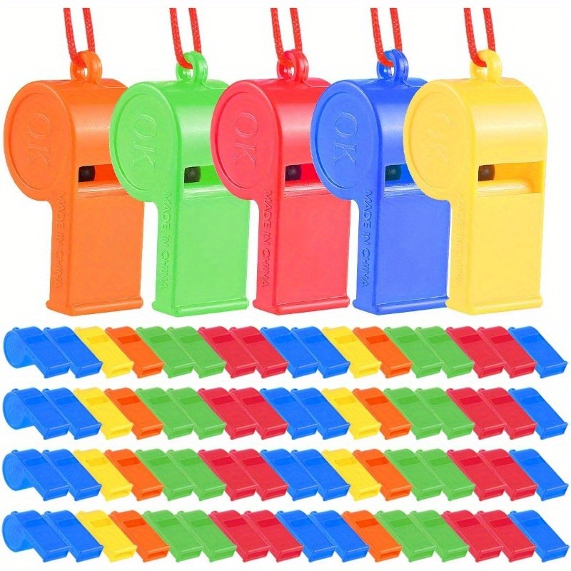Assorted Rainbow Plastic Whist - Party Games No Props avaliação e preço