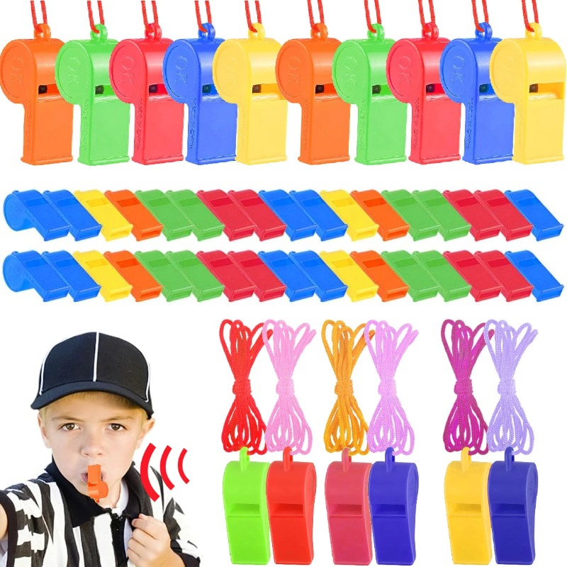 Assorted Rainbow Plastic Whist - Party Games No Props avaliação e preço