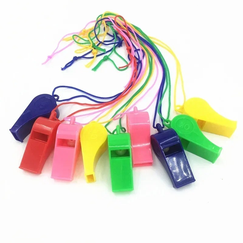 Assorted Rainbow Plastic Whist - Party Games No Props avaliação e preço