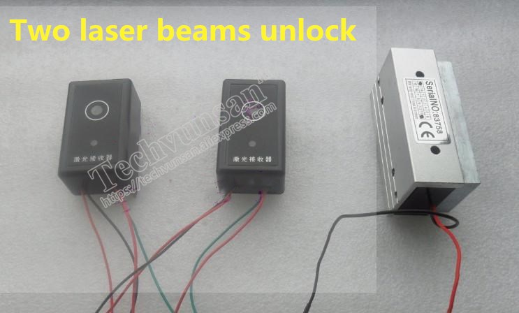 Two laser beams unlock Receive - Party Games No Props avaliação e preço