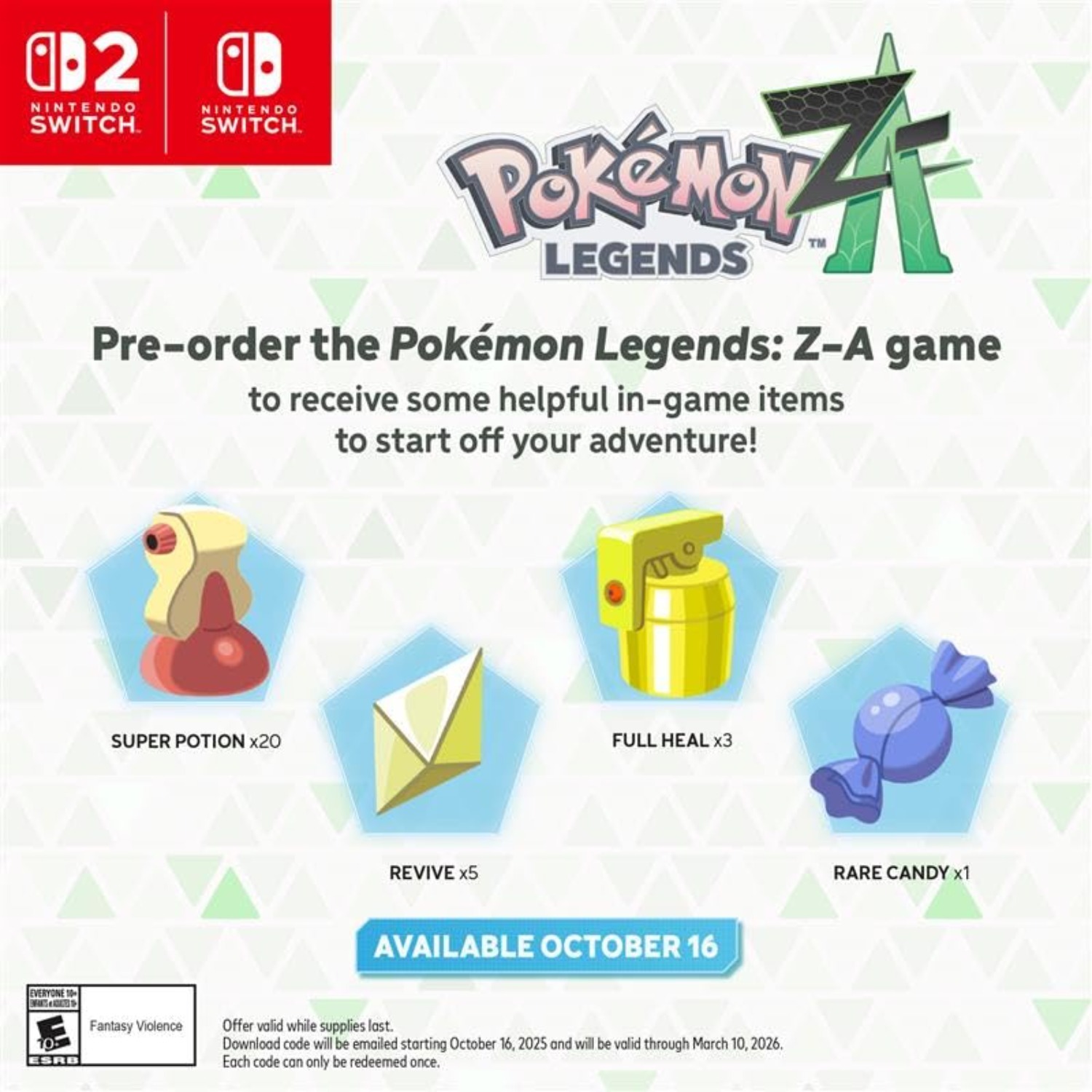 Pokémon Legends: Z-A Physical  - Party Games Nintendo Switch avaliação e preço