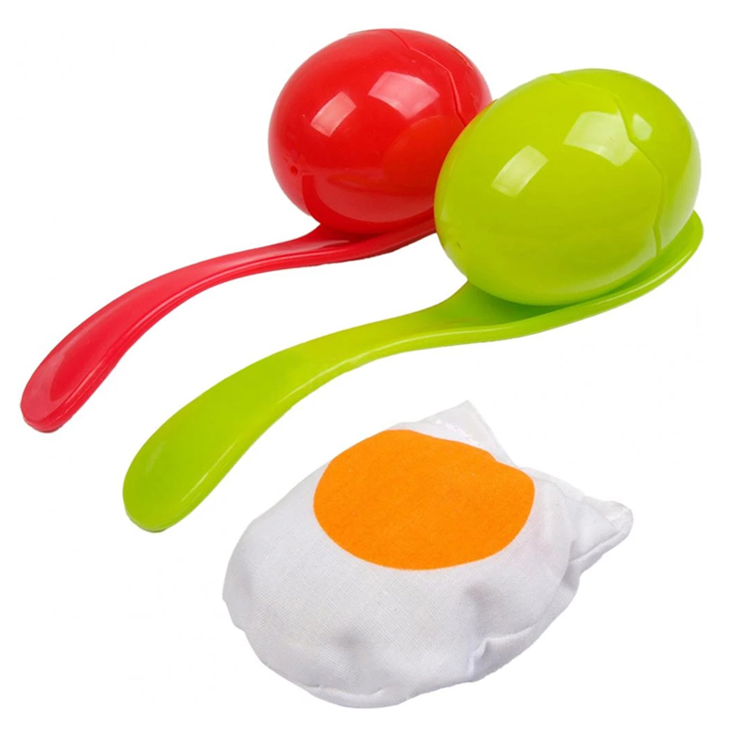 Set Egg And Spoon Game For Kid - Party Games Juego avaliação e preço