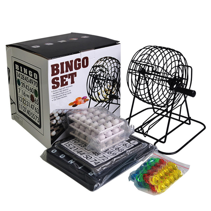 Bingo Lottery Machine Steel Bi - Party Games For Large Groups avaliação e preço