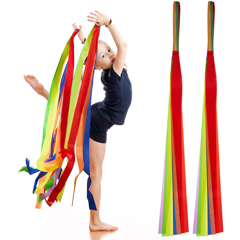 Rainbow Dance Ribbons For Kids - Party Games Juego avaliação e preço