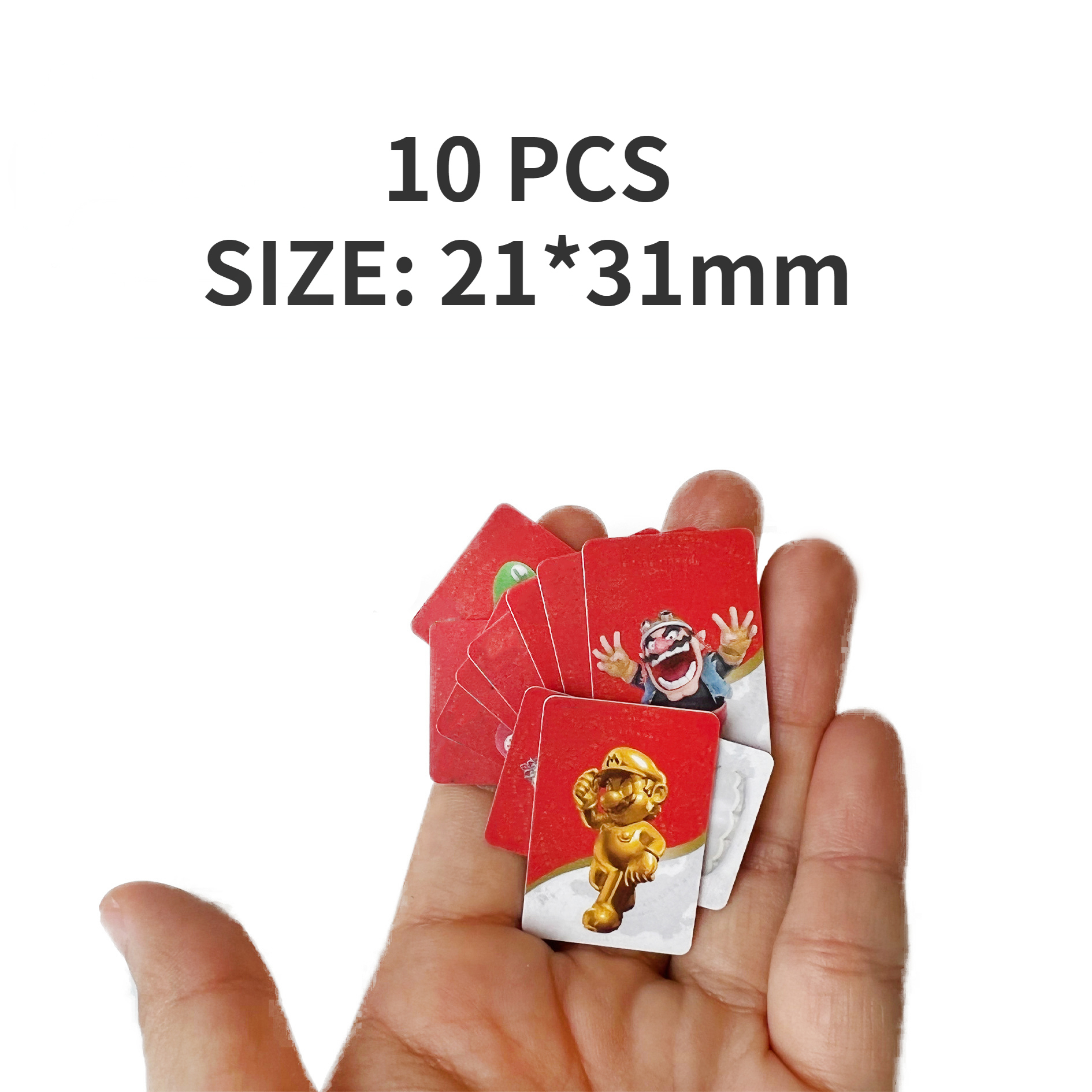 New 10Pcs Mario Mini Card Supe - Party Games Switch avaliação e preço