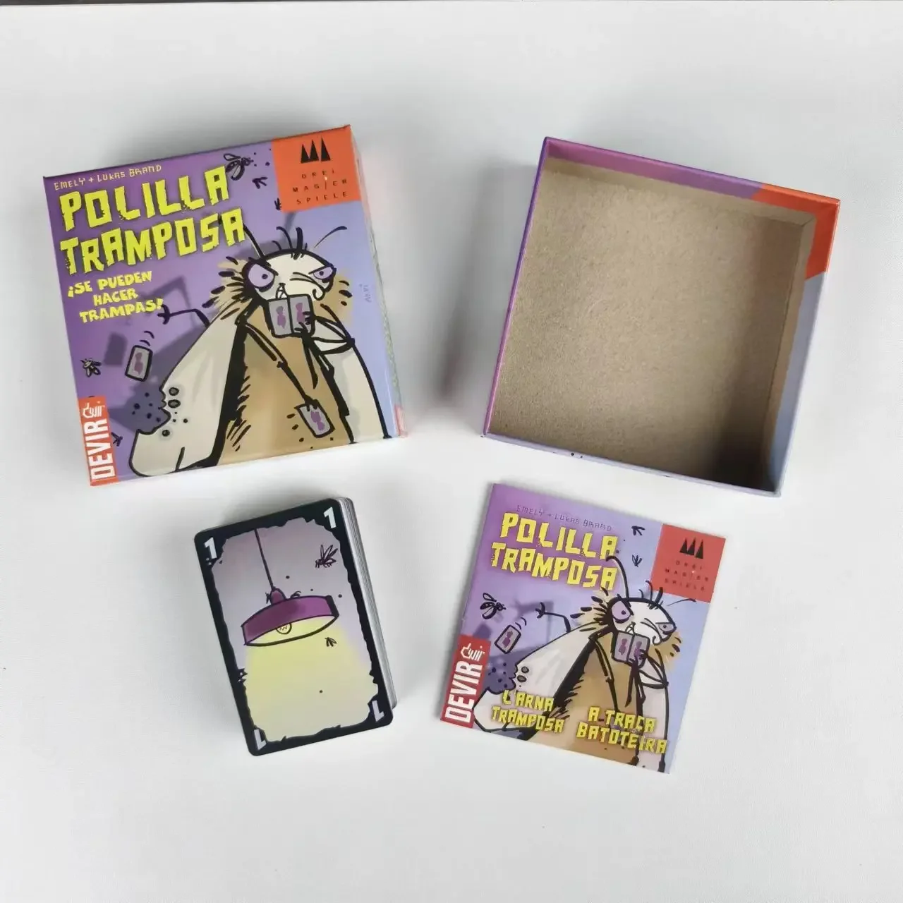 Cheating Moth Spanish Card Gam - Party Games Juego avaliação e preço