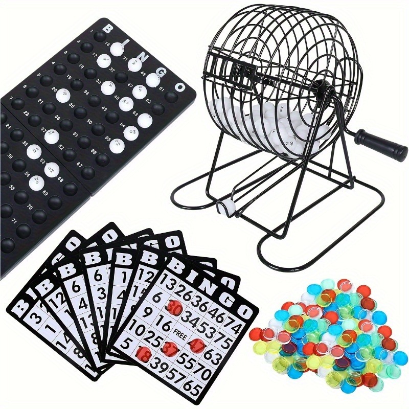 Steel Bingo Lottery Machine Ga - Party Games For Large Groups avaliação e preço