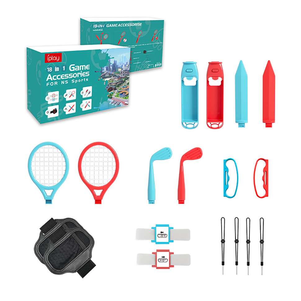 18 in 1 Accessories Kit for Sw - Party Games Nintendo Switch avaliação e preço