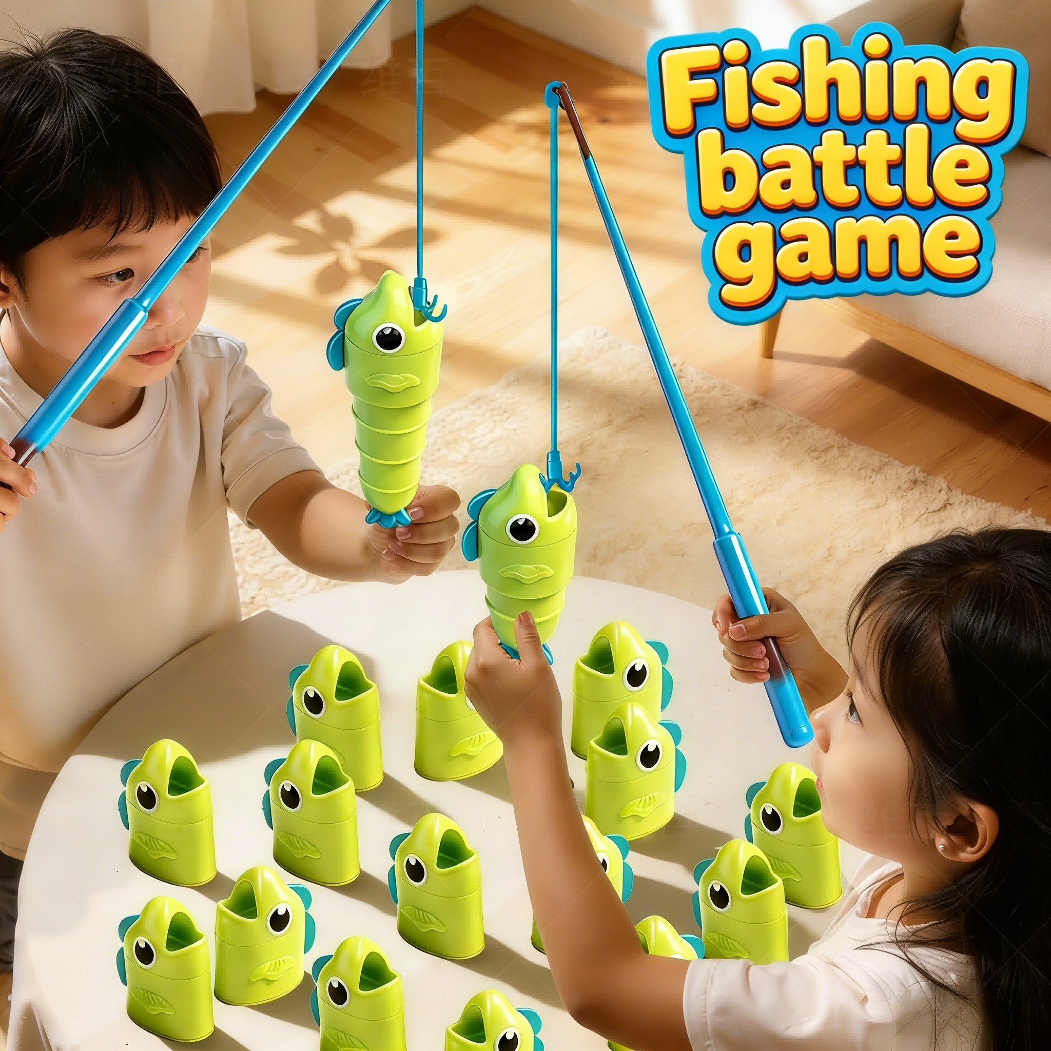 Funny Telescoping Fishing Toy  - Party Games Competition avaliação e preço