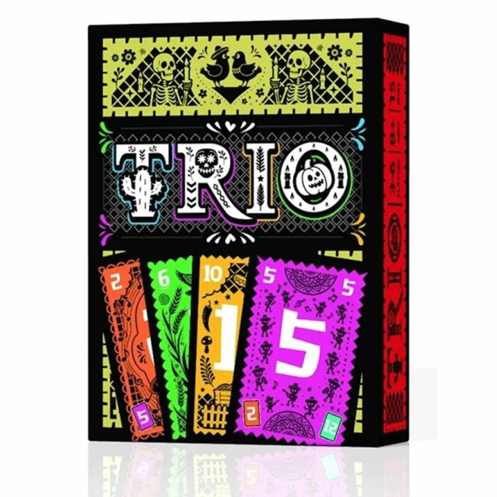Strategic Card Board Game TRIO - Party Games Entertainer avaliação e preço