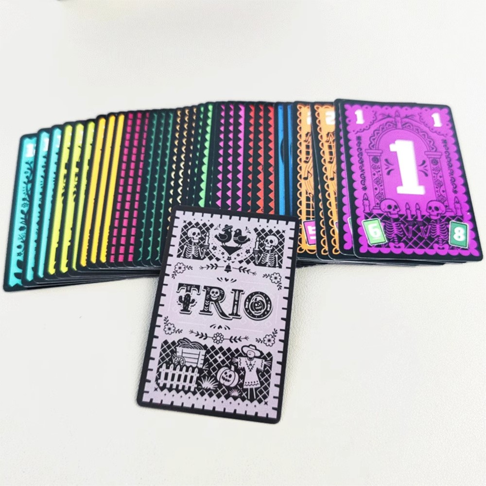 Strategic Card Board Game TRIO - Party Games Entertainer avaliação e preço