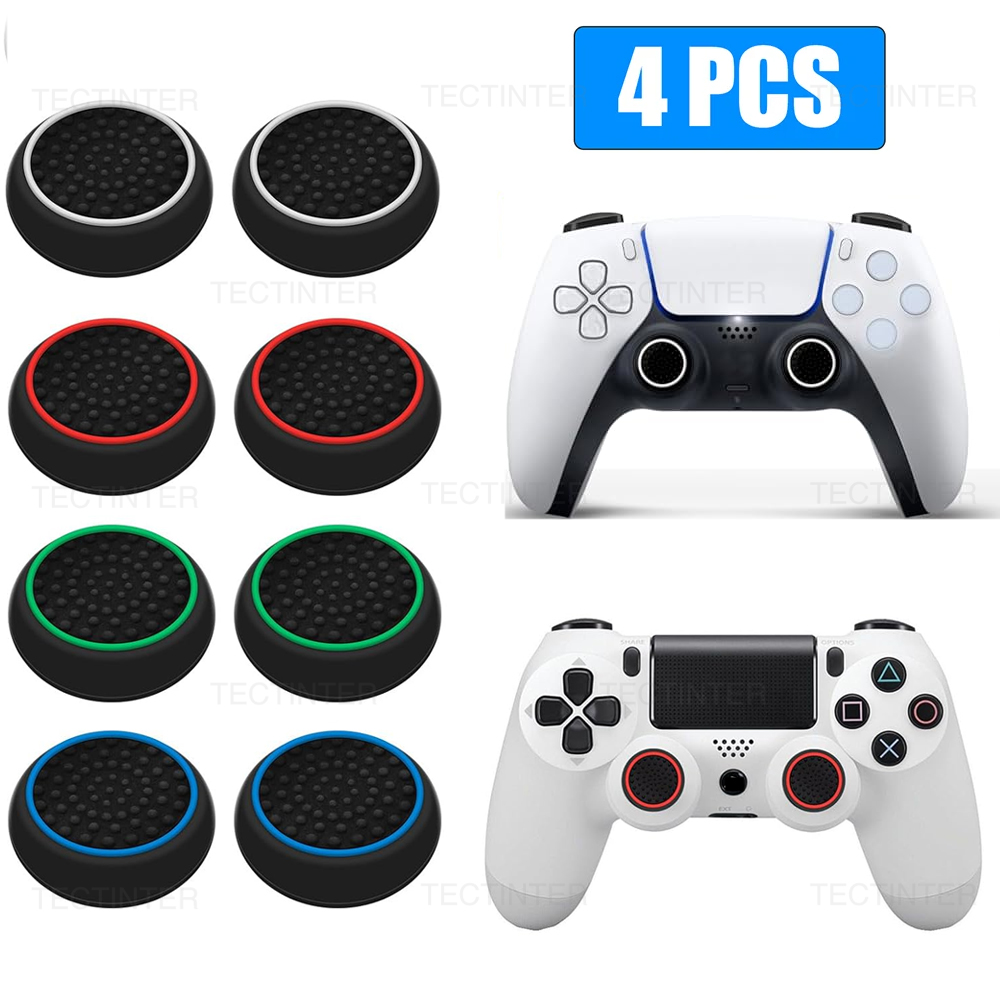 4PCS Silicone Analog ThumbStic - Party Games Playstation avaliação e preço