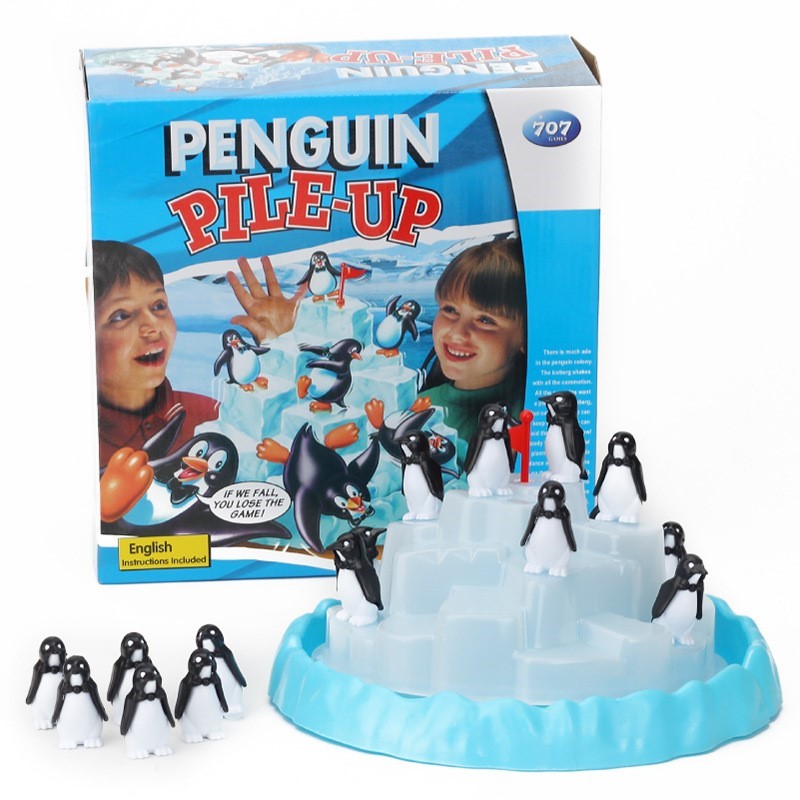Iceberg Stacked Penguin Balanc - Party Games No Props avaliação e preço