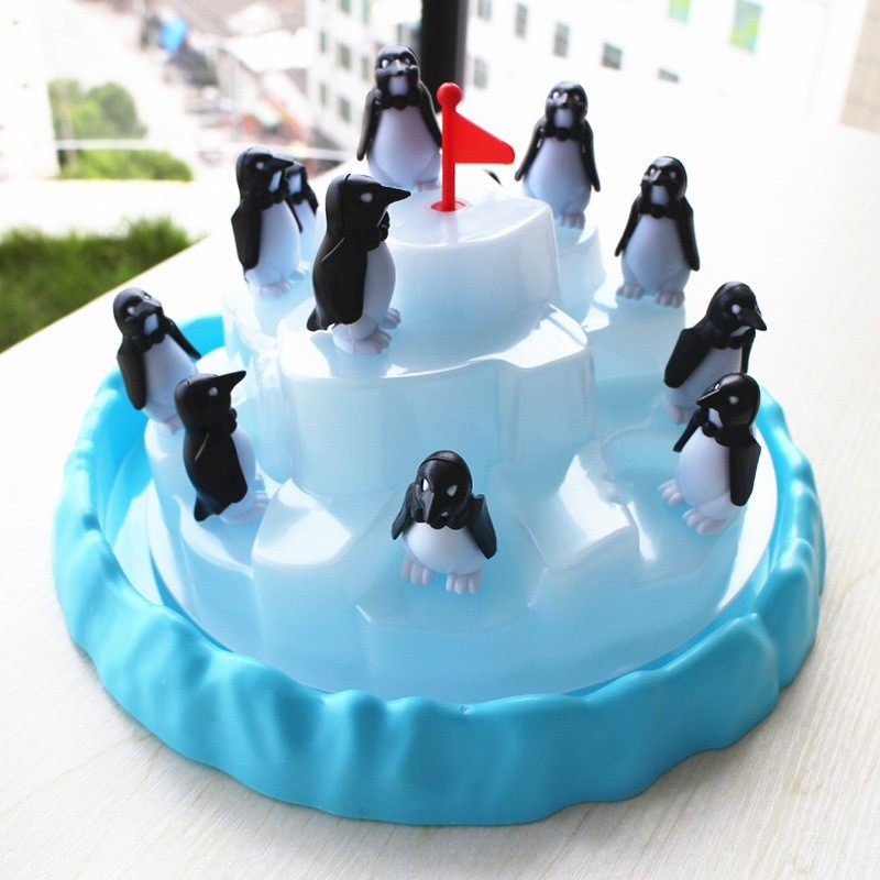 Iceberg Stacked Penguin Balanc - Party Games No Props avaliação e preço