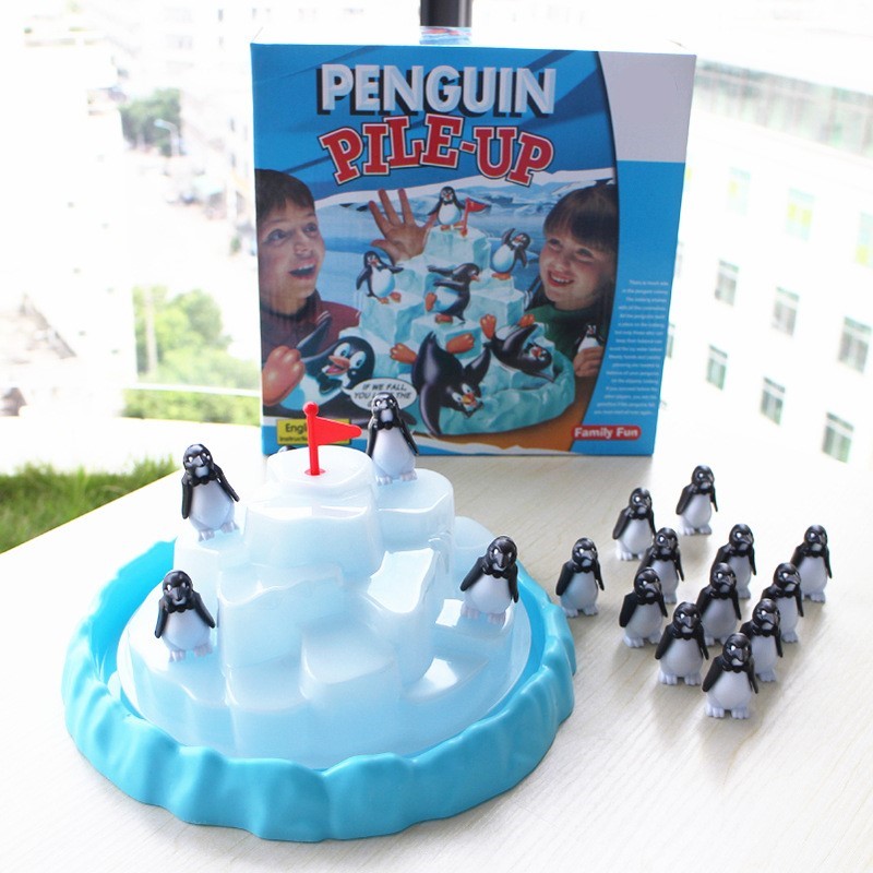 Iceberg Stacked Penguin Balanc - Party Games No Props avaliação e preço