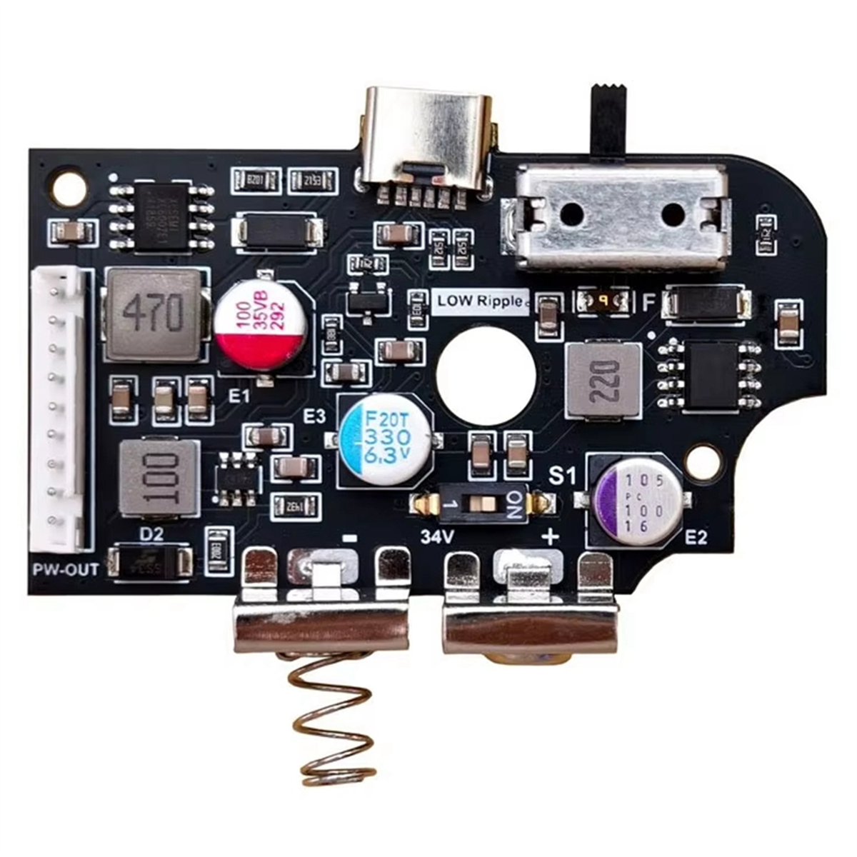 New 3C-USB-C Power Board Repla - Party Games Switch avaliação e preço