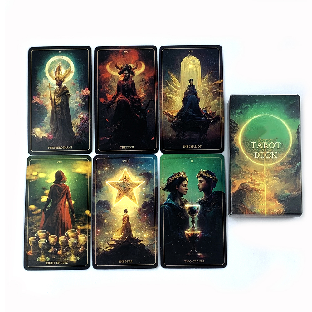 Tarot Deck A 78PCS Cards Deck  - Party Games Entertainer avaliação e preço