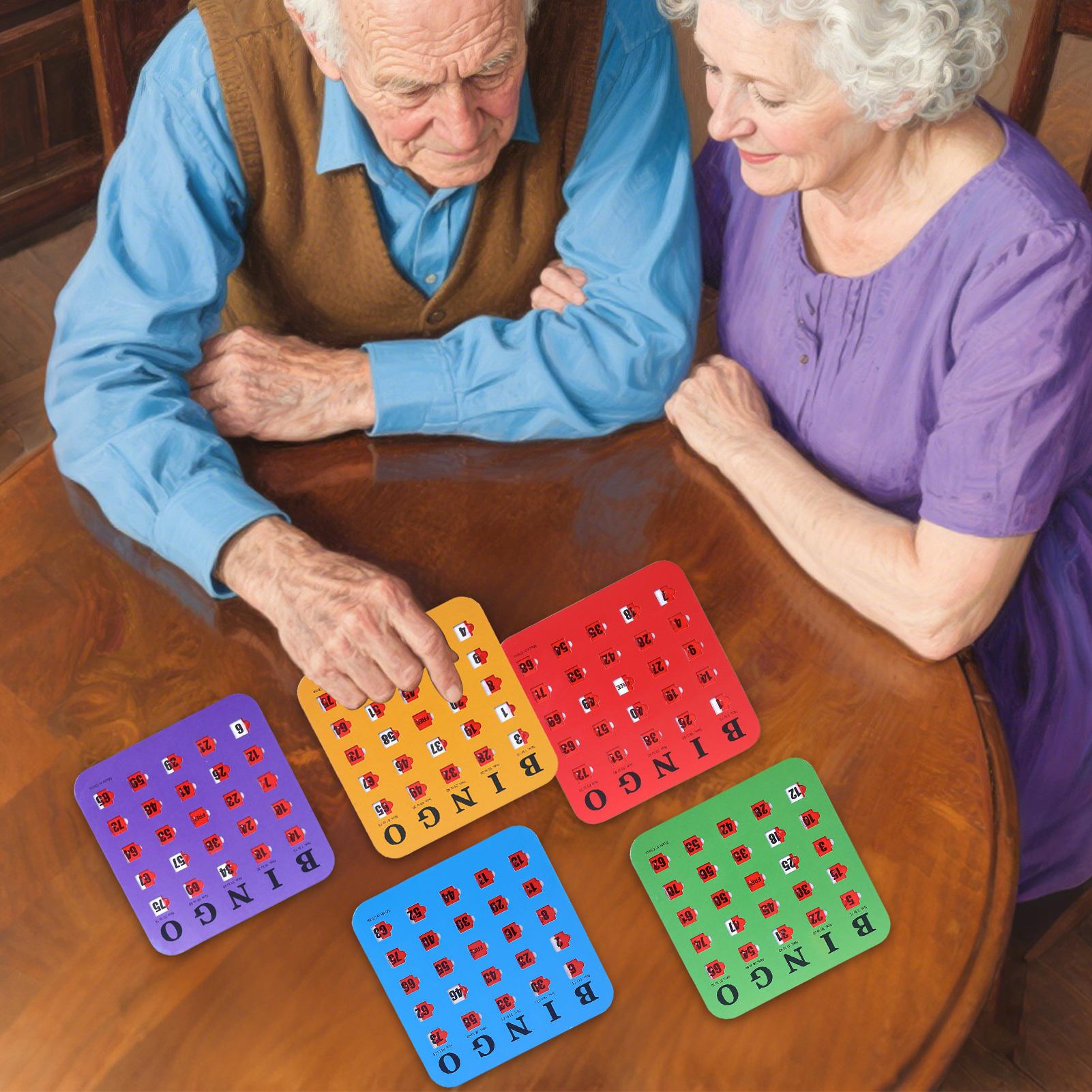 5 Pieces Bingo Game Cards Larg - Party Games For Large Groups avaliação e preço