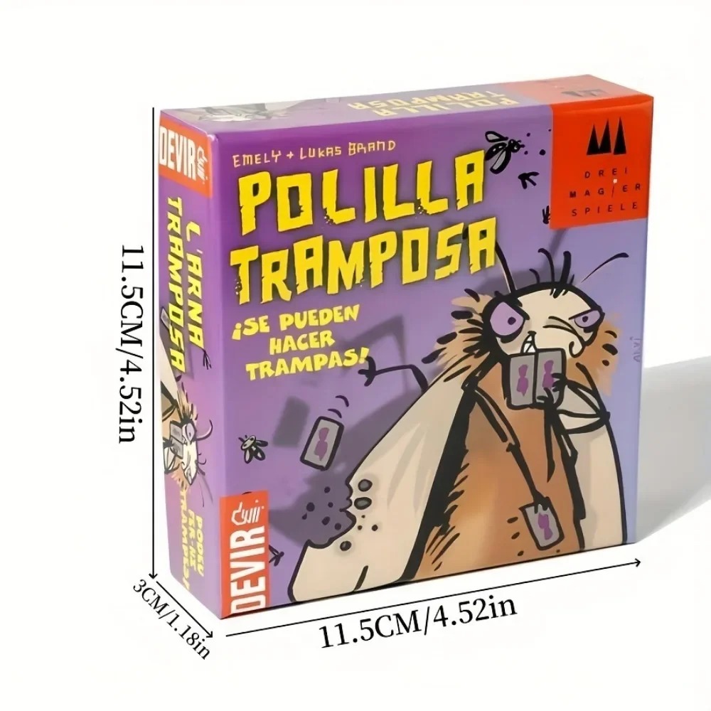 Polilla Tramposa Español Playi - Party Games Juego avaliação e preço