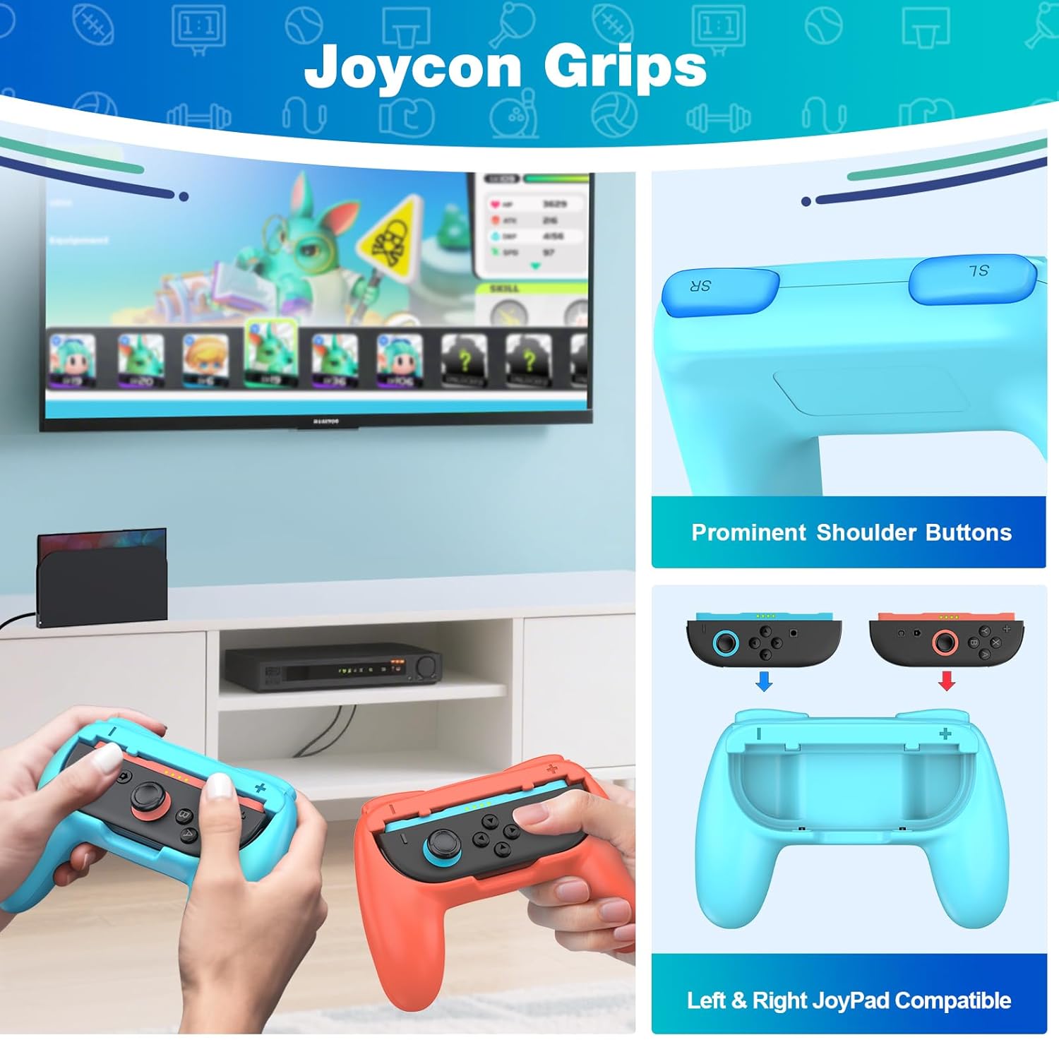 BEBONCOOL Switch 2 Sports Acce - Party Games Nintendo Switch avaliação e preço
