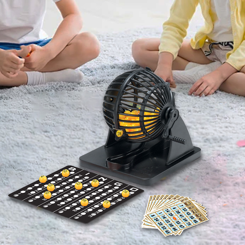 Bingo Lottery Machine Cage Swe - Party Games For Large Groups avaliação e preço