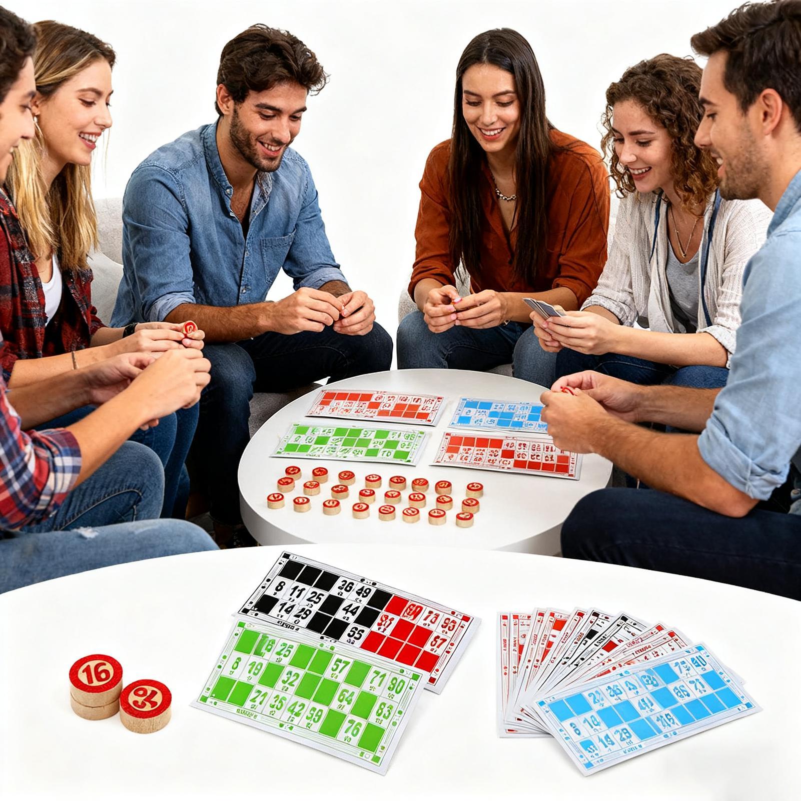 Bingo Set Funny Educational In - Party Games For Large Groups avaliação e preço