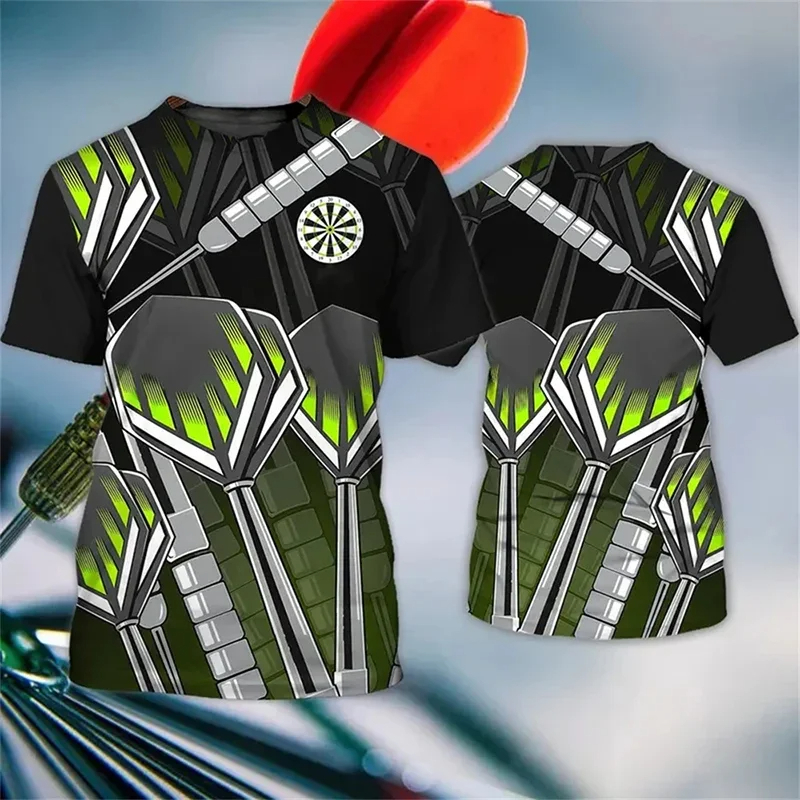 Darts Roulette T-shirt Men's B - Party Games Competition avaliação e preço