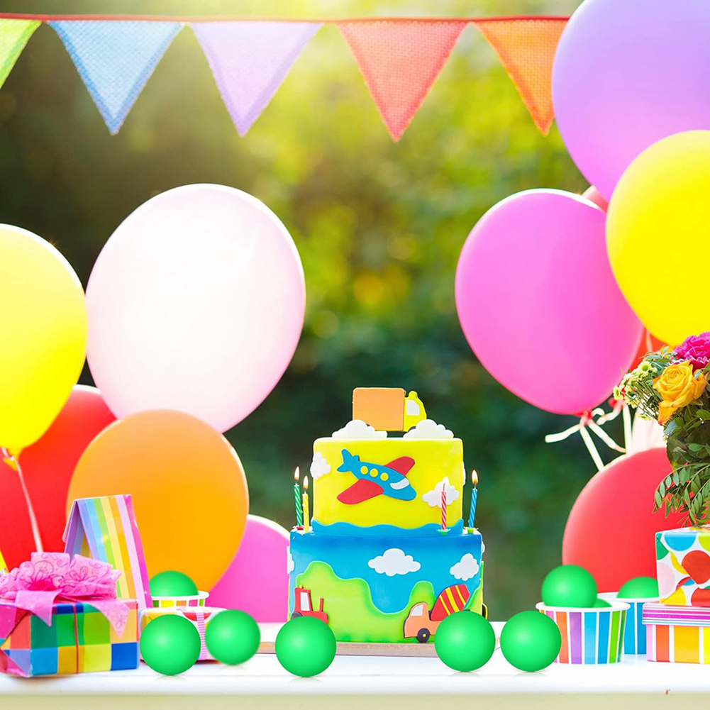 50 Pcs Colored Balls Washable  - Party Games Competition avaliação e preço
