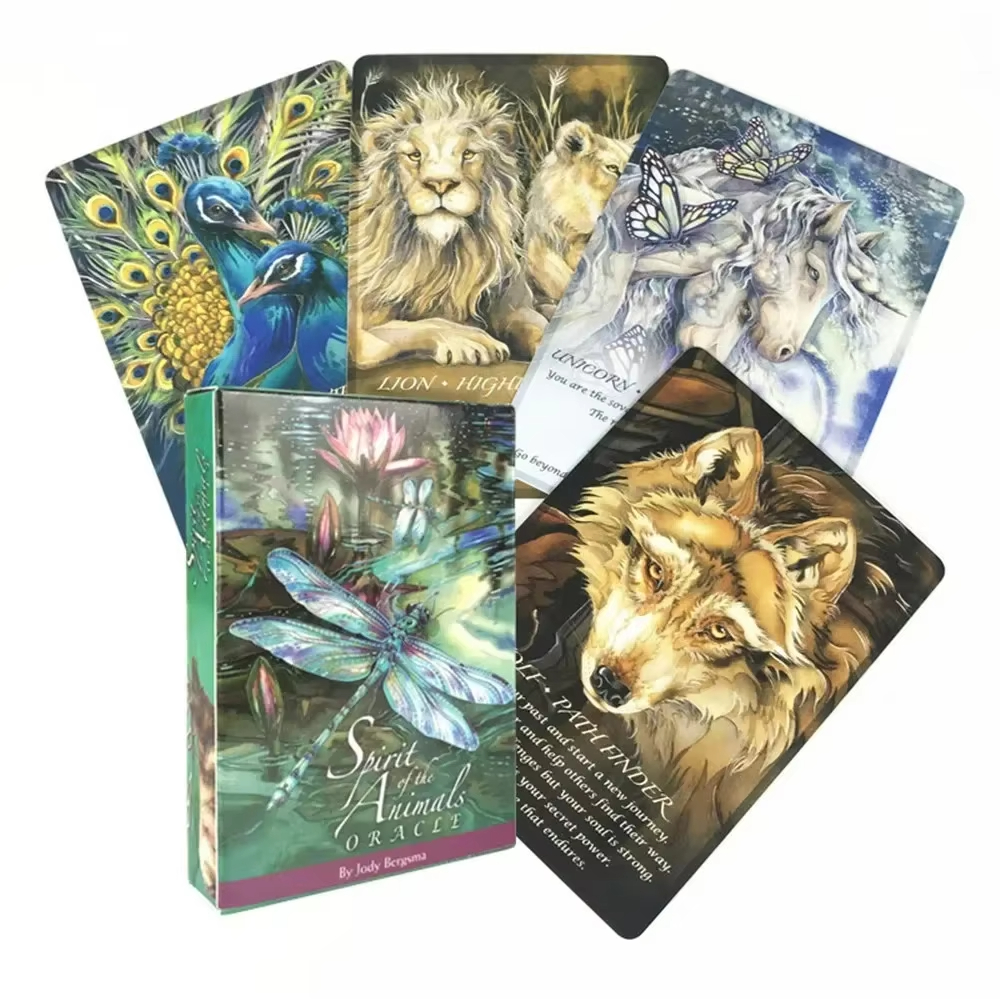 Tarot Cards Spirits Of The Ani - Party Games Entertainer avaliação e preço