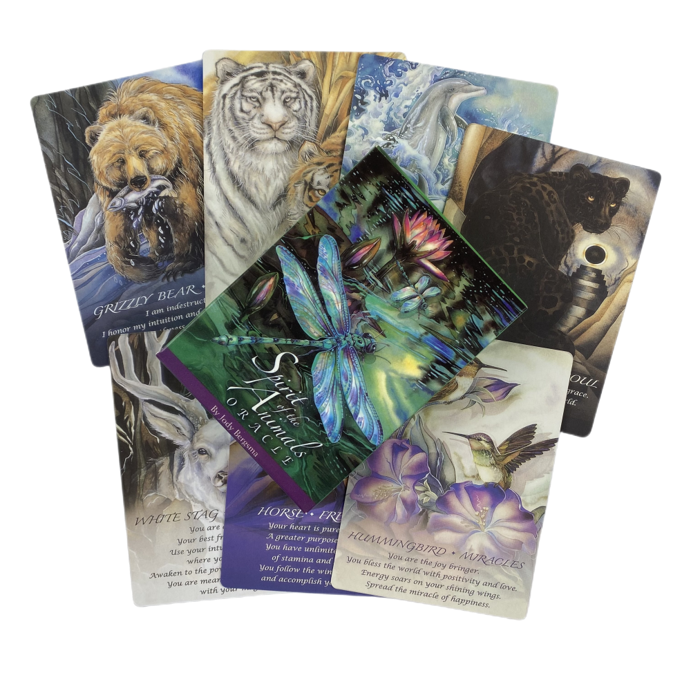 Tarot Cards Spirits Of The Ani - Party Games Entertainer avaliação e preço