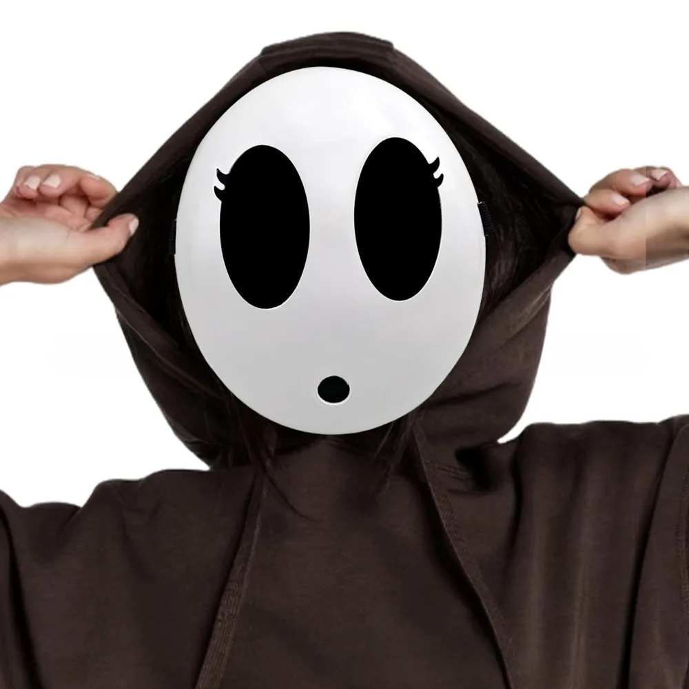 Halloween Shy Guy Mask Game Mo - Party Games No Props avaliação e preço