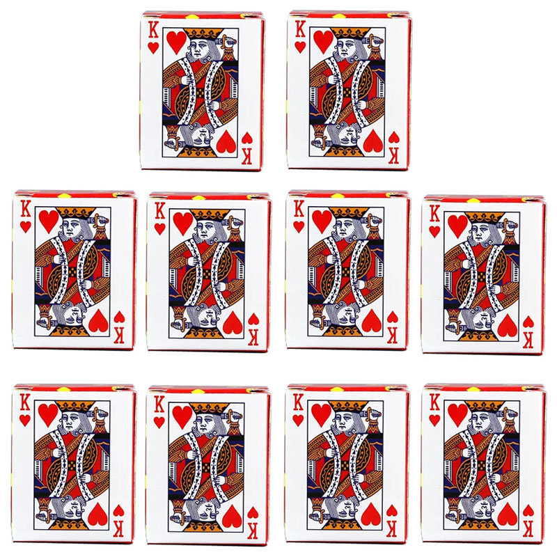 Mini Poker Playing Cards Festi - Party Games Juego avaliação e preço