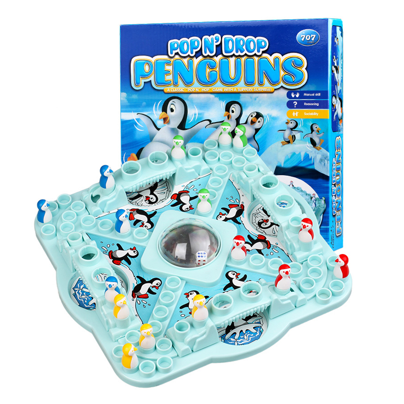 Party Game Penguin Chess Board - Party Games Competition avaliação e preço