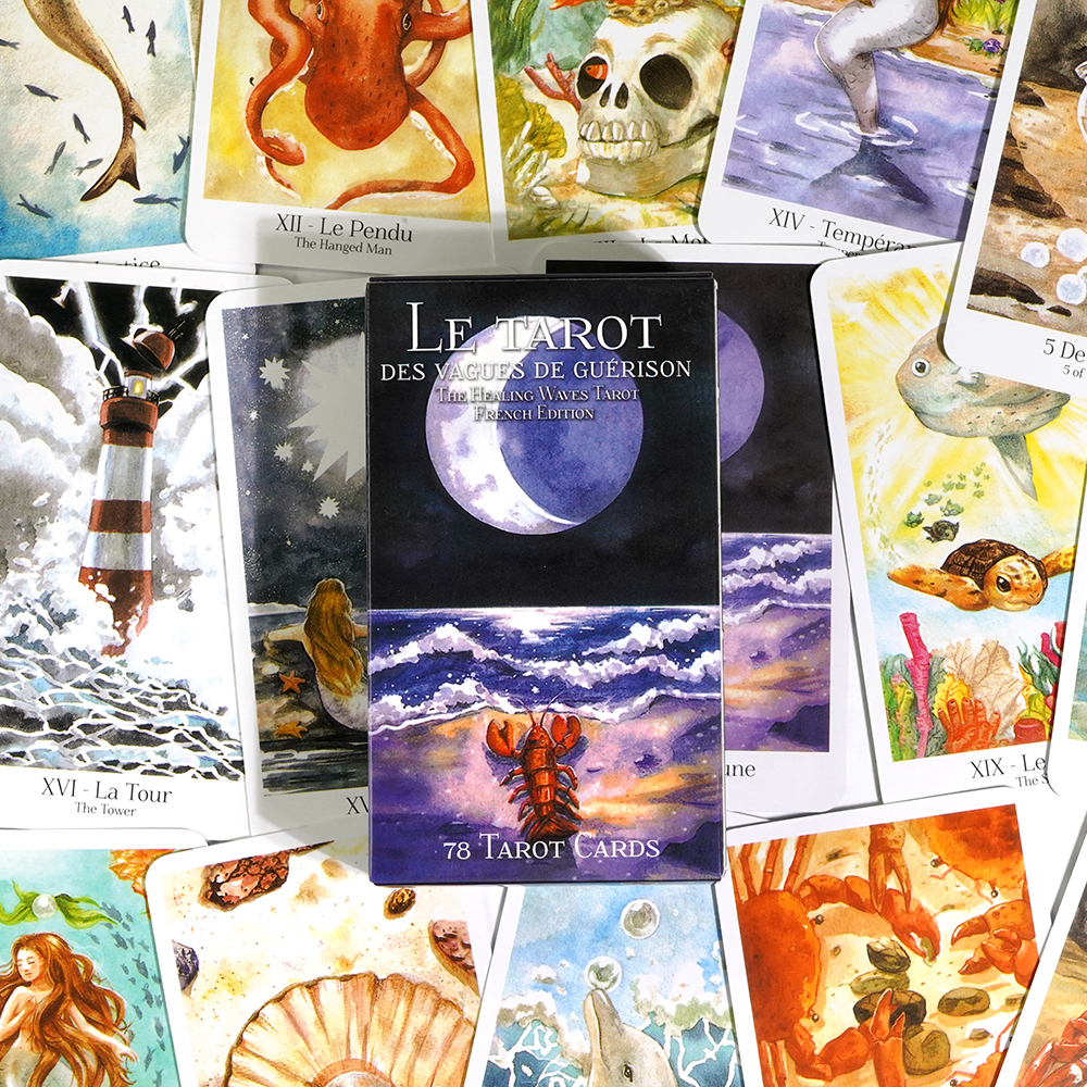 The Healing Waves Tarot,Fortun - Party Games Entertainer avaliação e preço