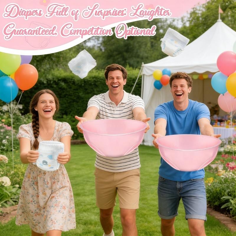 3 Pack Large Diaper Toss Game  - Party Games For Large Groups avaliação e preço