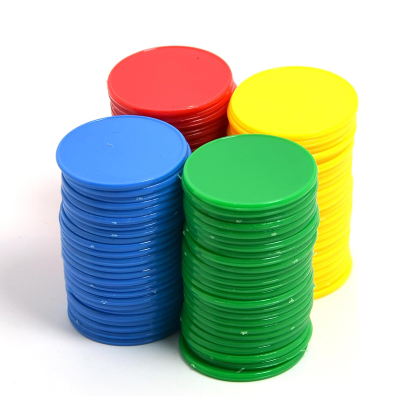 Bingo Markers Chips 37MM 4 Col - Party Games Juego avaliação e preço