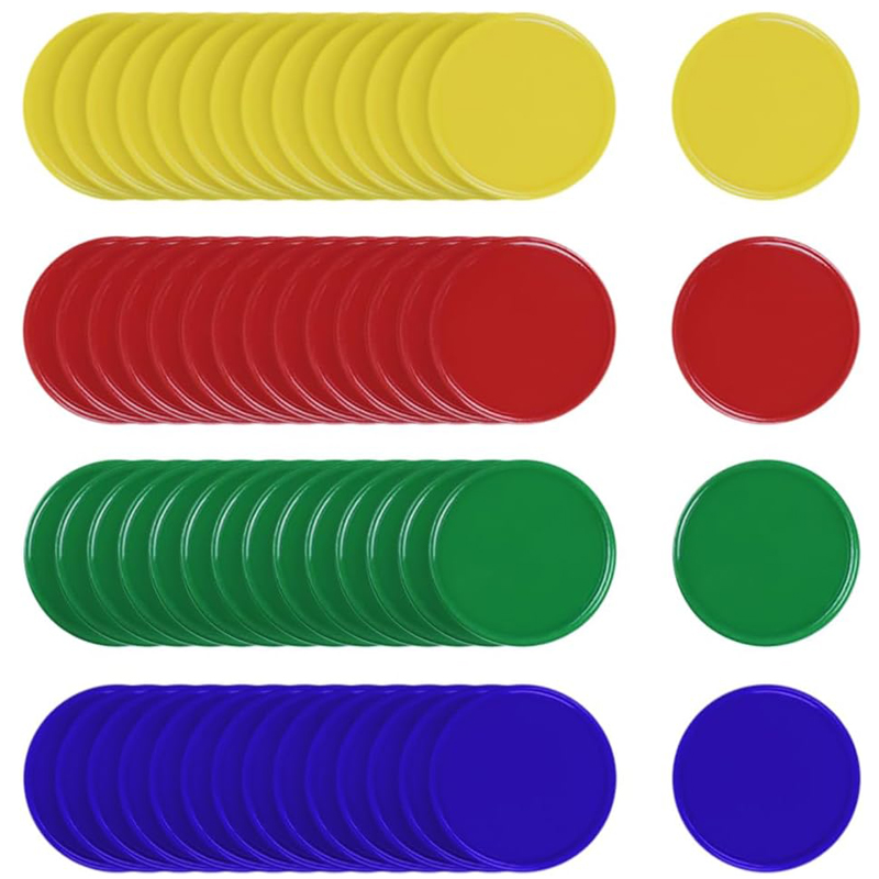 Bingo Markers Chips 37MM 4 Col - Party Games Juego avaliação e preço