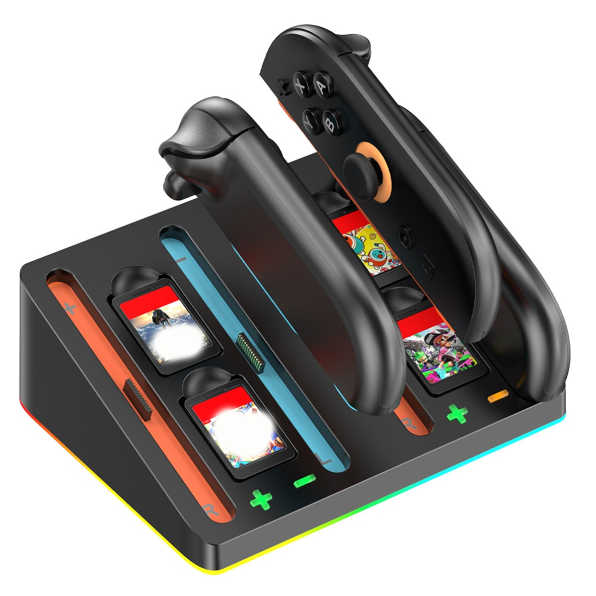 New 3C-Charging Dock for Switc - Party Games Switch avaliação e preço