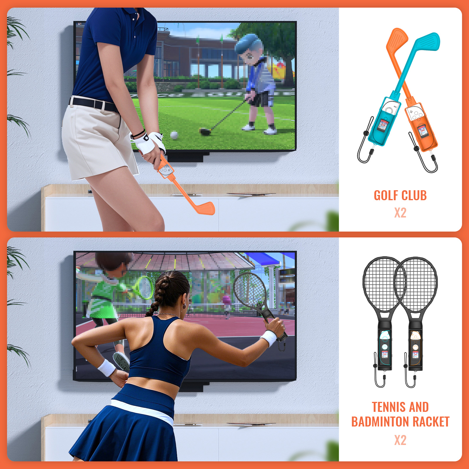 12 in 1 Sports Accessories Set - Party Games Nintendo Switch avaliação e preço