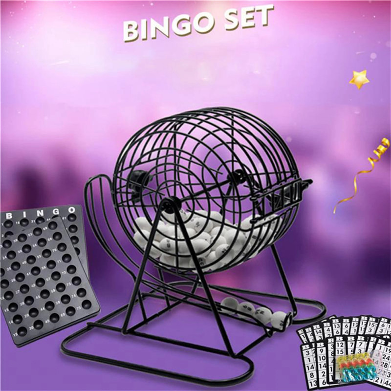 Deluxe Bingo Set Board Game To - Party Games For Large Groups avaliação e preço