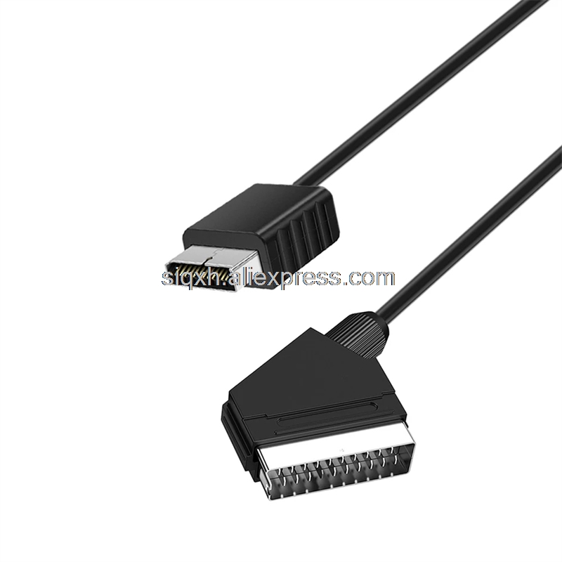 10Pcs/lot 1.8M 180cm RGB Scart - Party Games Playstation avaliação e preço