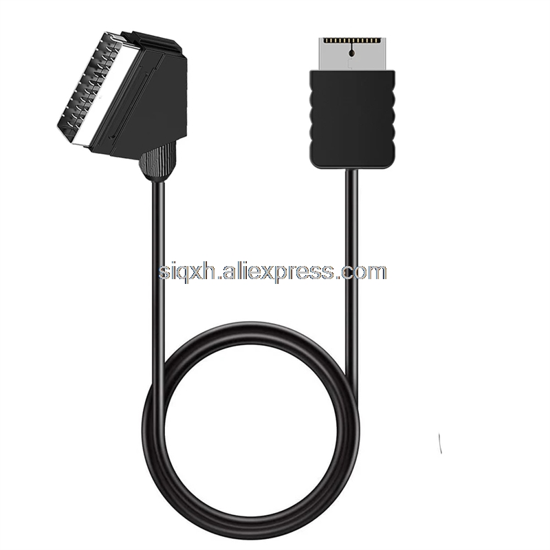 10Pcs/lot 1.8M 180cm RGB Scart - Party Games Playstation avaliação e preço