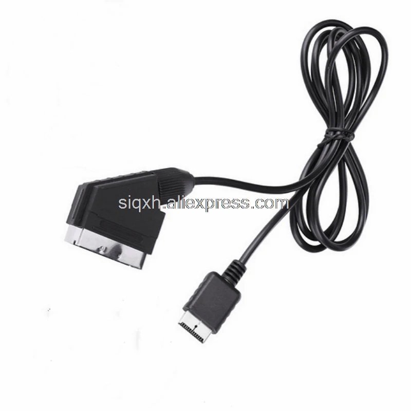 10Pcs/lot 1.8M 180cm RGB Scart - Party Games Playstation avaliação e preço