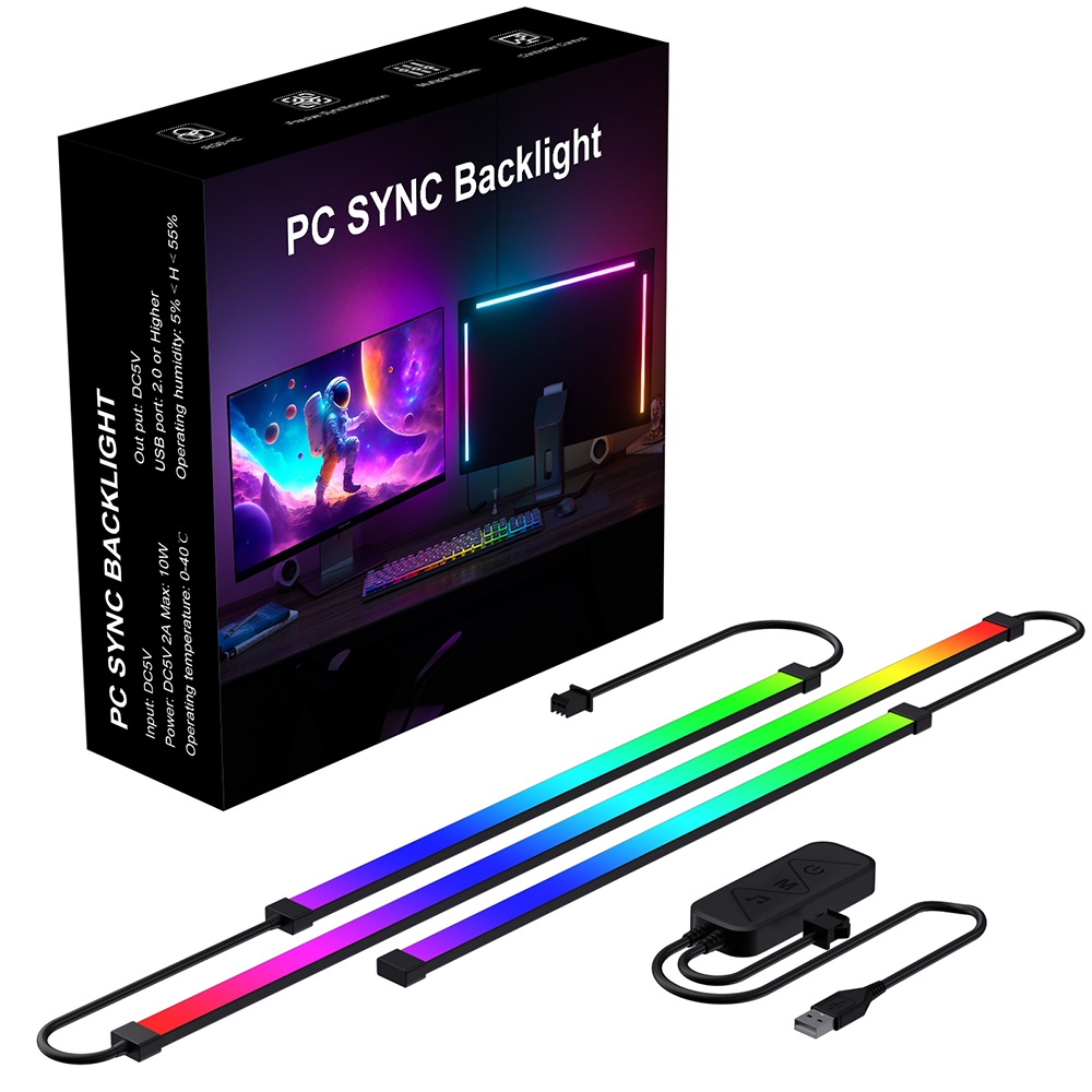 Smart Ambient TV Lighting Disp - Party Games Switch avaliação e preço